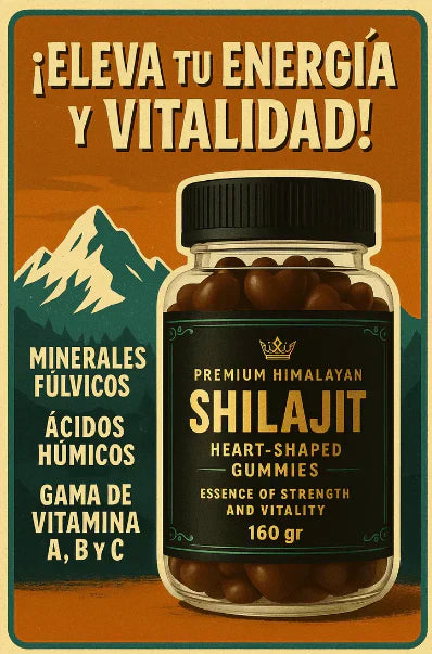 GOMAS SHILAJIT x 60 C/U+ eBook "Desata tu Testosterona, Guía practica" GRATIS